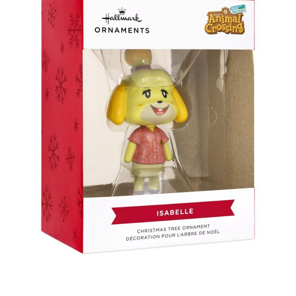 Hallmark 2021 Animal Crossing Video Game Isabelle Christmas Ornament New